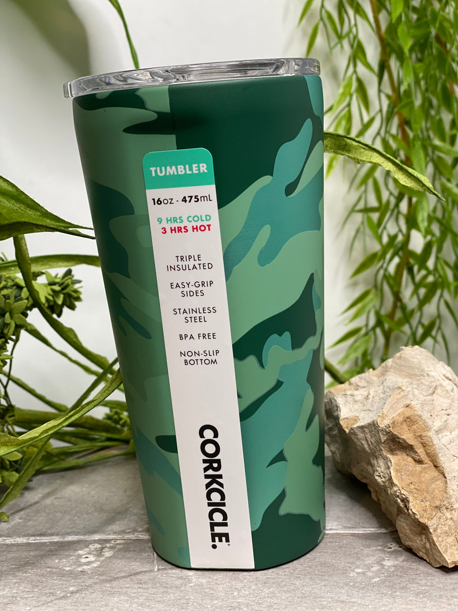 CORKCICLE | 16 oz. Tumbler - Frosted Pines Jade