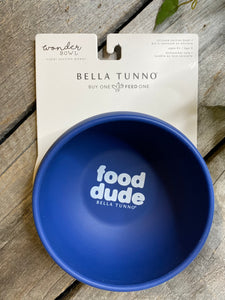 Baby Boutique - Wonder Bowl "Food Dude" in Blue