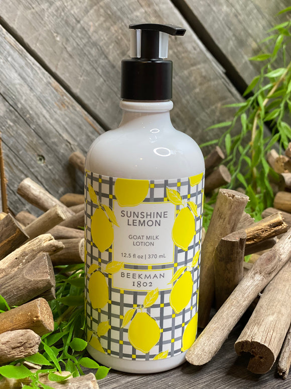 Giftware - Beekman Sunshine Lemon Goat Milk Lotion