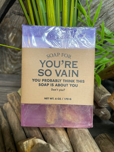 Giftware - Whiskey River Soap for "You're So Vain"