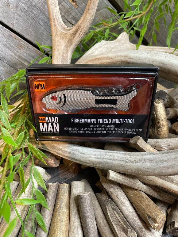 Giftware - Mad Man Fisherman's Multi Tool in Red