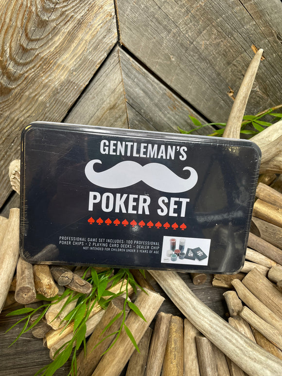 Giftware - Mad Man Gentleman's Poker Set