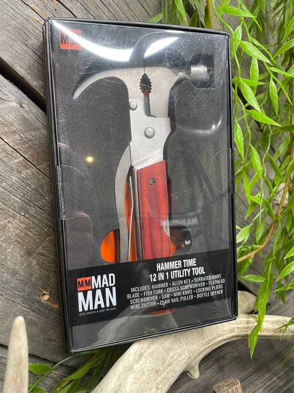 Giftware - Mad Man Hammer Time 12 in 1 Utility Tool