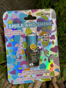 Self Care - Smile & Shine Nail Polish & Ring Set