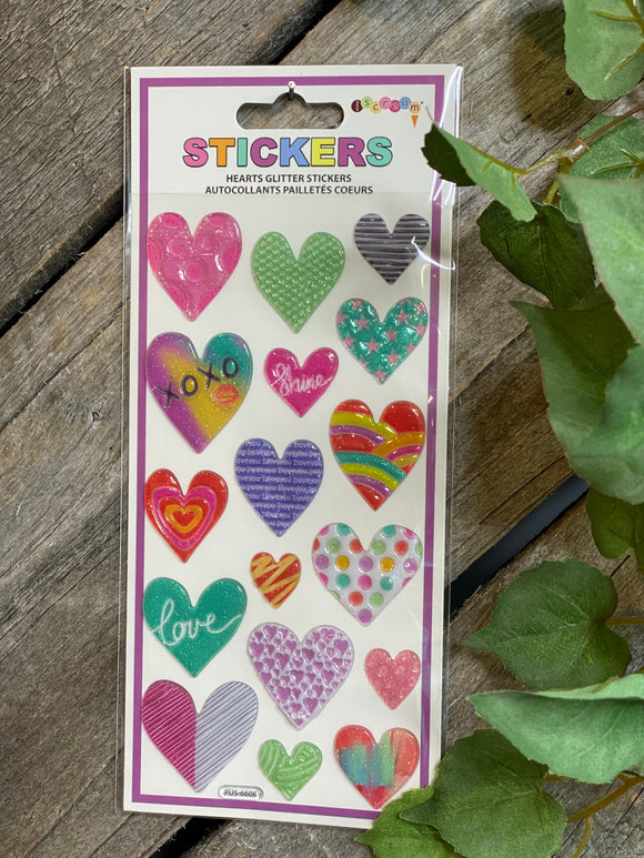 Giftware - Iscream Heart Stickers
