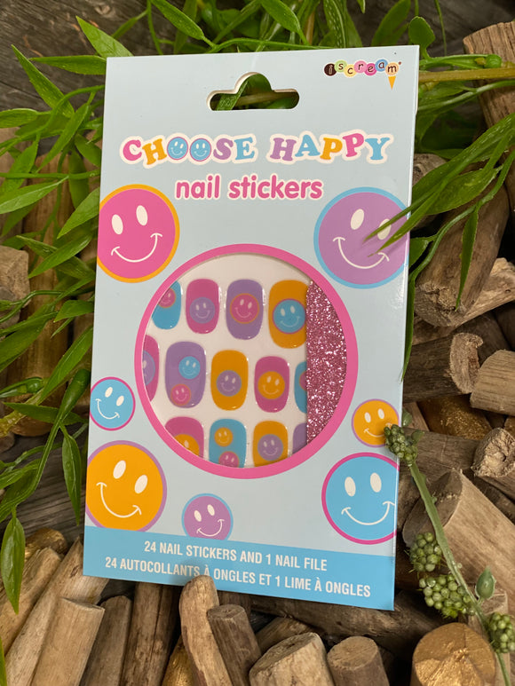 Self Care - Iscream Choose Happy Nail Stickers