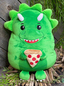 Toys - Iscream Pepper the Pizza Dino Plushie/Pillow