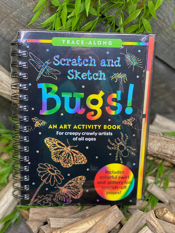 Giftware - Trace Along Bugs Scratch & Sketch
