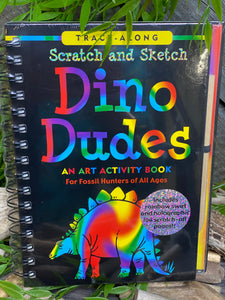 Giftware - Trace Along "Dino Dudes" Scratch & Sketch
