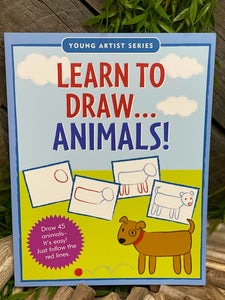 Giftware - Young Artist Series "Learn to Draw Animals"