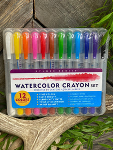 Giftware - Studio Series Water Color Crayon Set