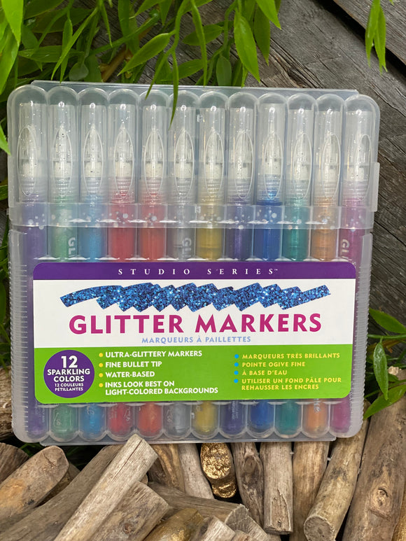 Giftware - Studio Series Glitter Markers