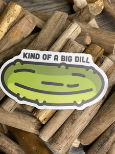 Giftware - Northwest Stickers "Kind of a Big Dill"