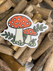 Giftware - Northwest Stickers 'Mushrooms"