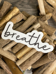 Giftware - Northwest Stickers "Breathe"