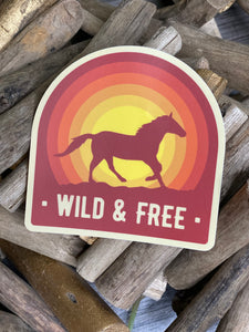 Giftware - Northwest Stickers "Wild & Free"