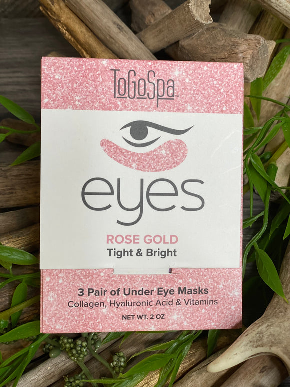 Self Care - To Go Spa Eyes Rose Gold 