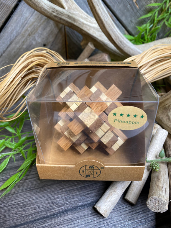 Toys - Eco Games Pineapple Bamboo Puzzle