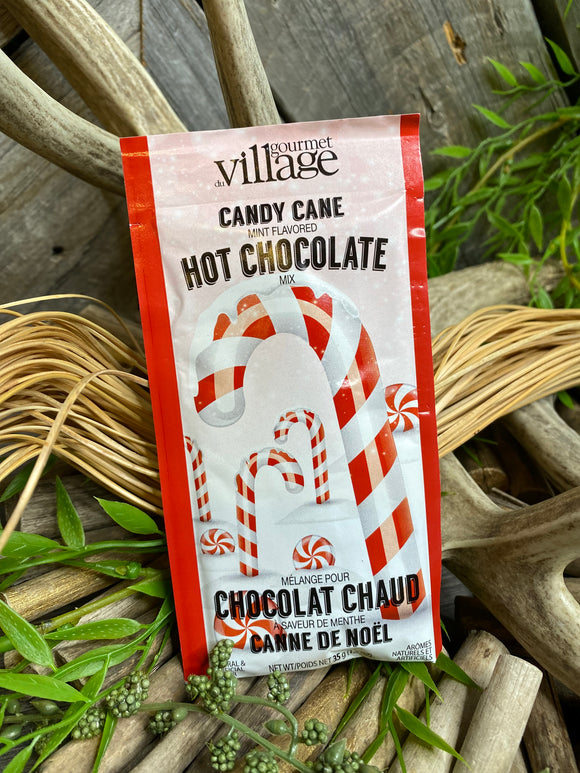 Gourmet Village - Candy Cane Mint Flavored Hot Chocolate