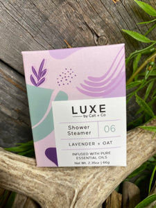 Self Care - Luxe by Cait & Co. Shower Steamer in Lavender & Oat