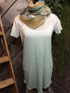 Z Supply - White/Light Green Dress