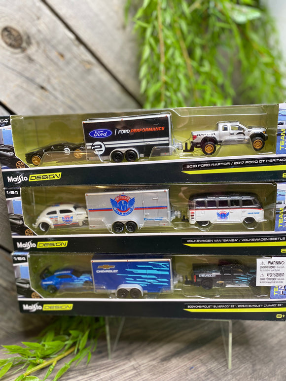 Toys - Team Haulers in Volkswagen/Chevrolet & Ford Raptor