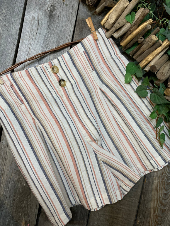 Blowout Sale - By Together - Striped Shorts