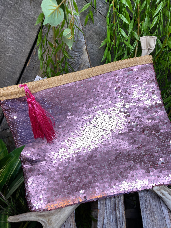 Blowout Sale - Indaba in Pink Sequin