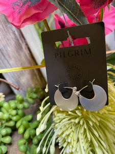 Jewelry - Pilgrim - Solid Hoop Earring in Silver
