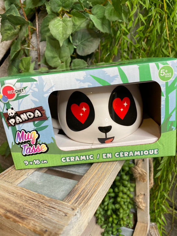 Blowout Sale - Panda Mug with Red Eyes