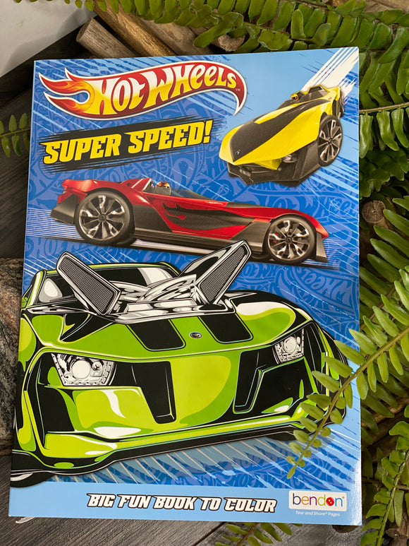 Toys - Super Speed Coloring Book