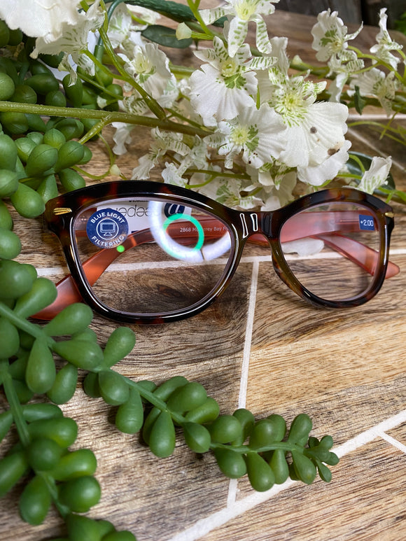 Giftware - Peepers Monetary Focus in Tortoise/Coral