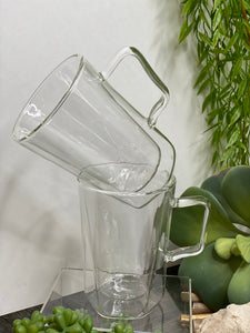 Giftware - Double Wall Mugs in Clear