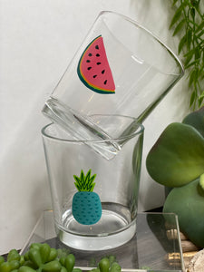 Giftware - Pineapple and Watermelon Glasses