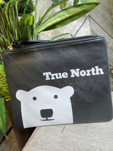 Giftware - Zippered Purse "True North"