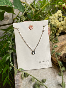 Jewelry - Fab Accessories - Necklace "O" in Silver