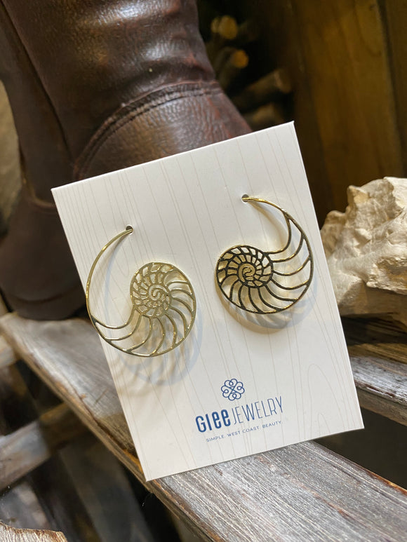 Jewelry - Glee - Horn of Plenty Earring in Gold