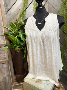 Free People - Tank in Ivory