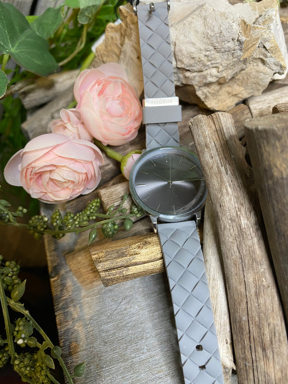 Jewelry - Watches - Pilgrim Grey Watch with Grey Band