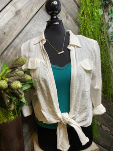By Together - Overlay Top in Ivory