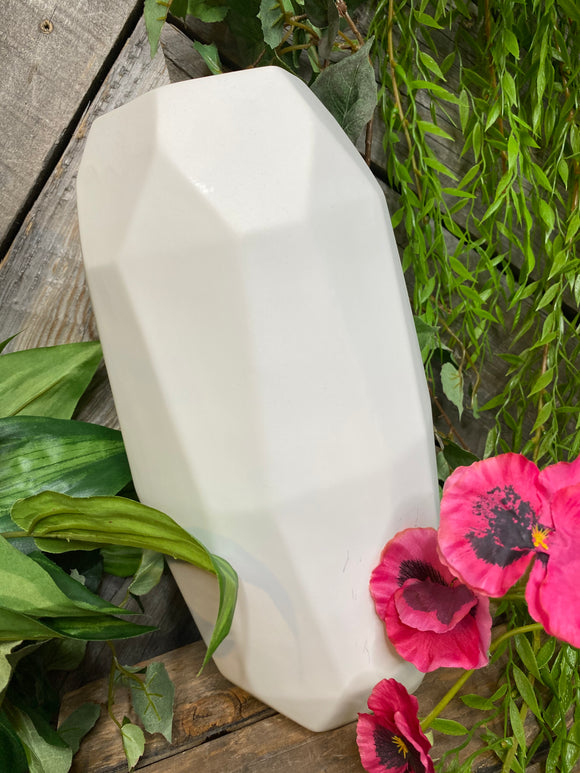 Blowout Sale - Giftware - Tall Off White Vase
