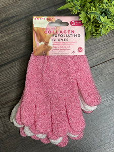 Self Care - Collagen Exfoliating Gloves