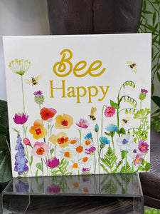 Giftware - "Bee Happy" Plaque