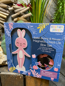 Toys - Stephan Joseph Ballet Bunny & Mouse Magnetic Dress Up Box Set