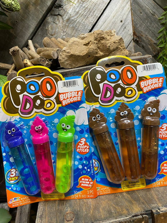 Toys - Poo Doo Bubble Buddies