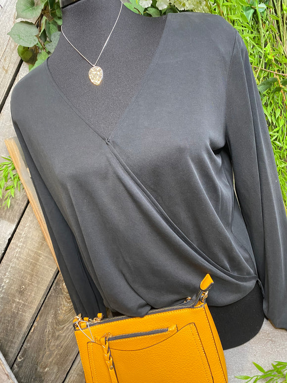 Gentle Fawn - Leah Shirt in Carbon