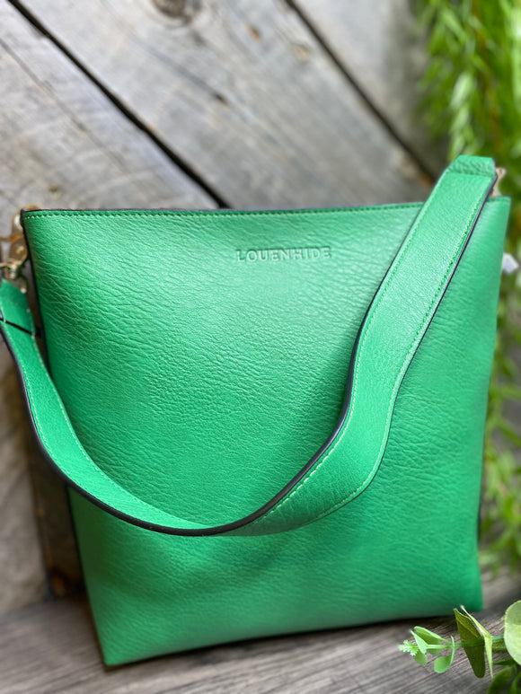 Louenhide - Charlie Handbag in Green Apple