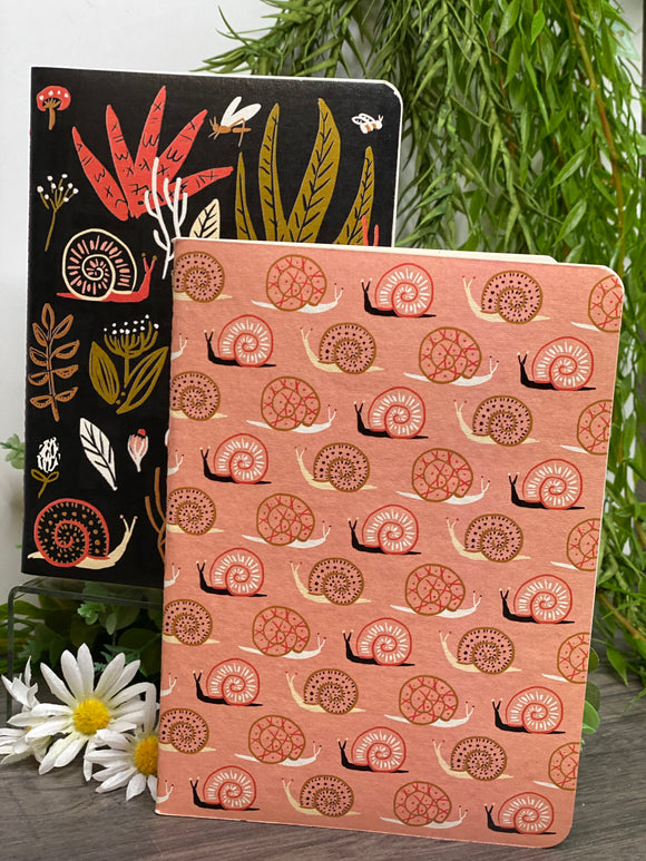 Giftware - Danica Notebooks (Set of 2) in Snail Print