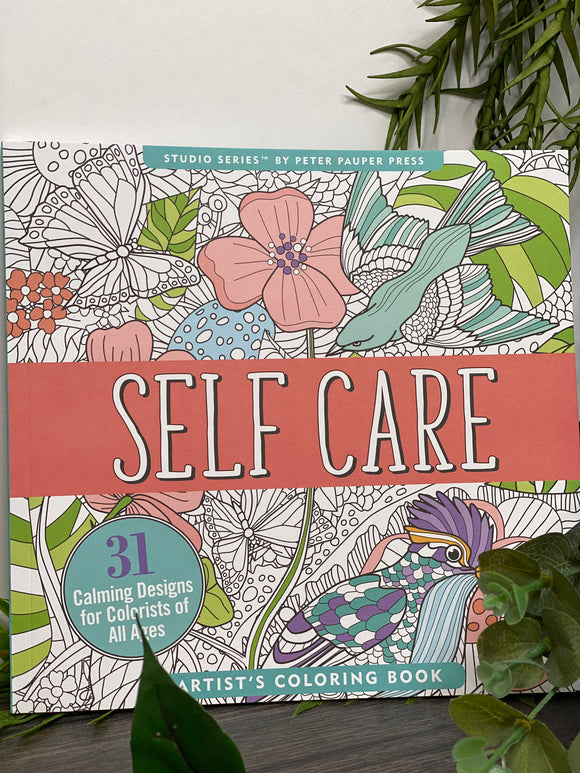 Giftware - Peter Pauper Press Self Care Coloring Book