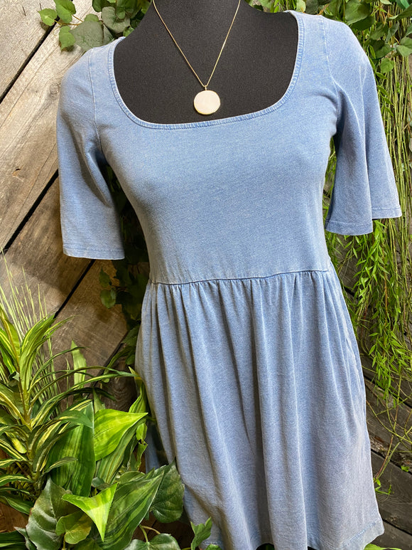 Z Supply - Short Sleeve Dress in Denim